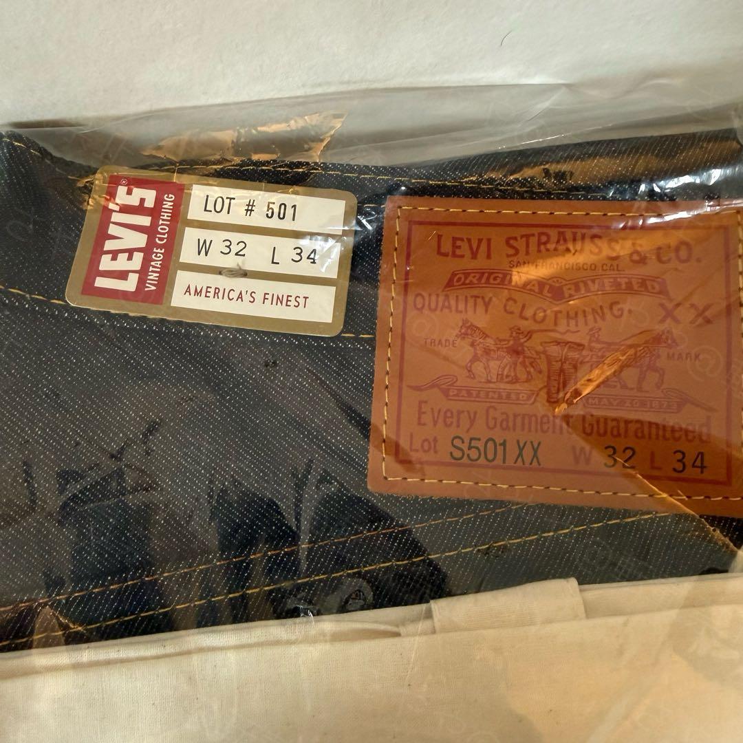 Levi's LVC 1944 S501XX W32 L34 大戦モデル