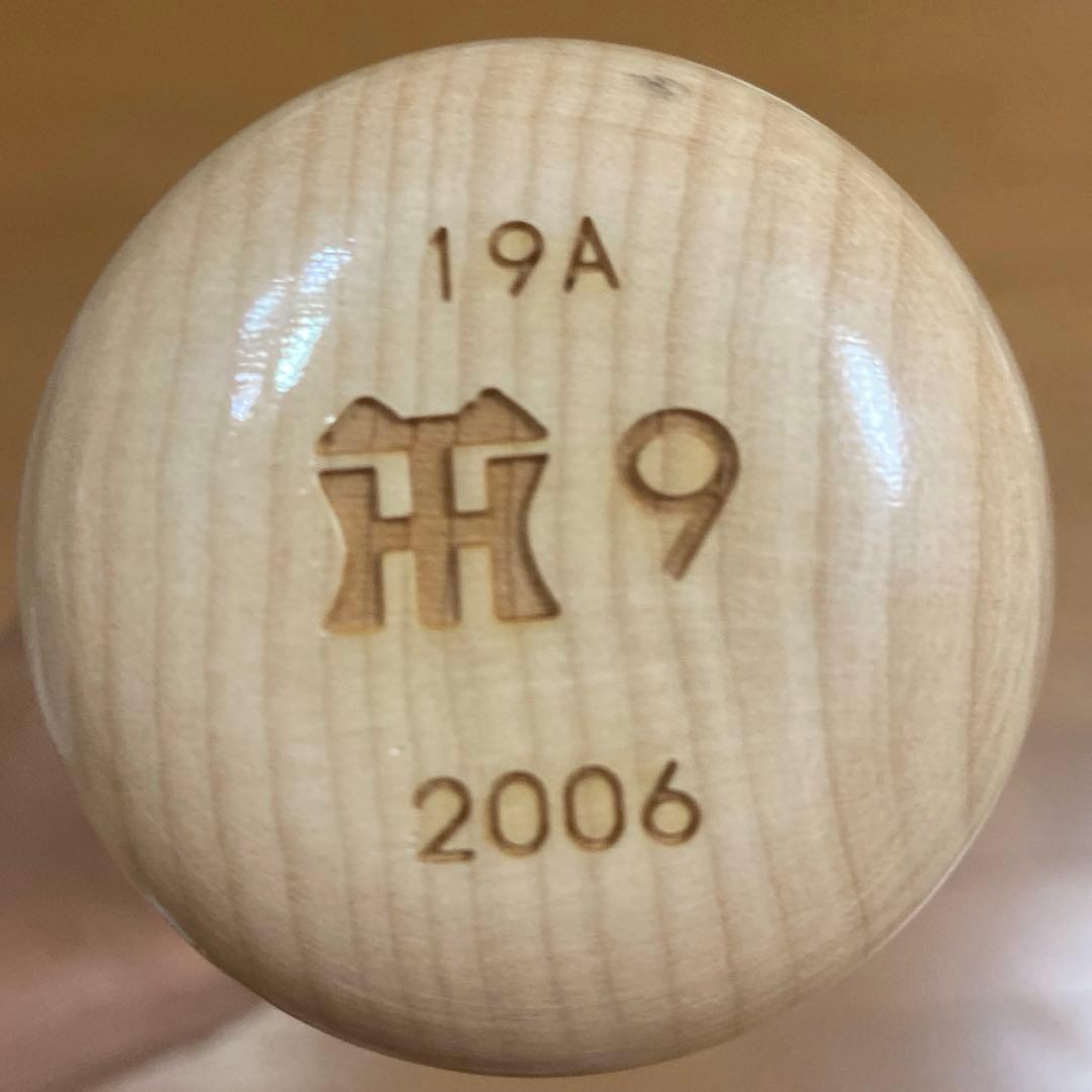 ミズノプロ 硬式木製バット NPB 阪神タイガース 高山選手　実使用支給