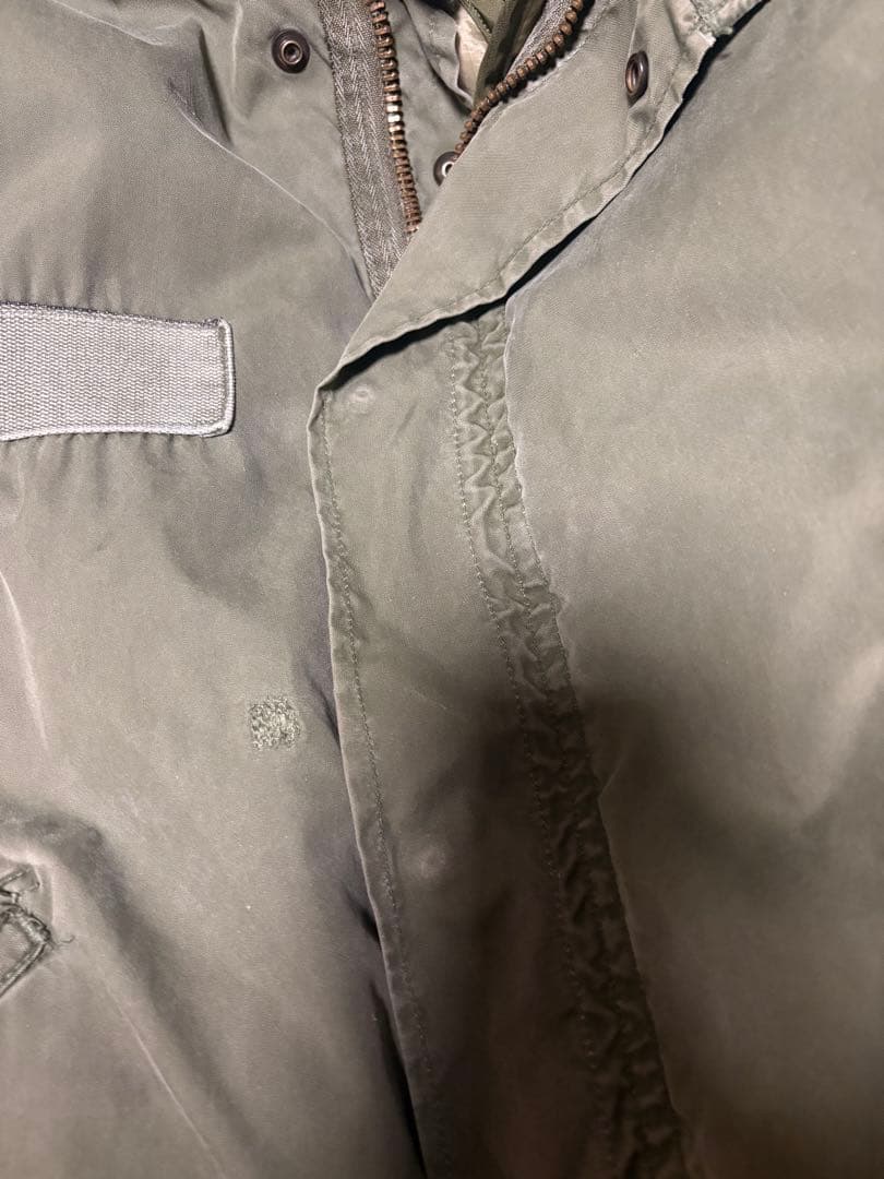 破格 実物 70s M-65 フィッシュテール フルセット 雰囲気◎ 鬼フェード