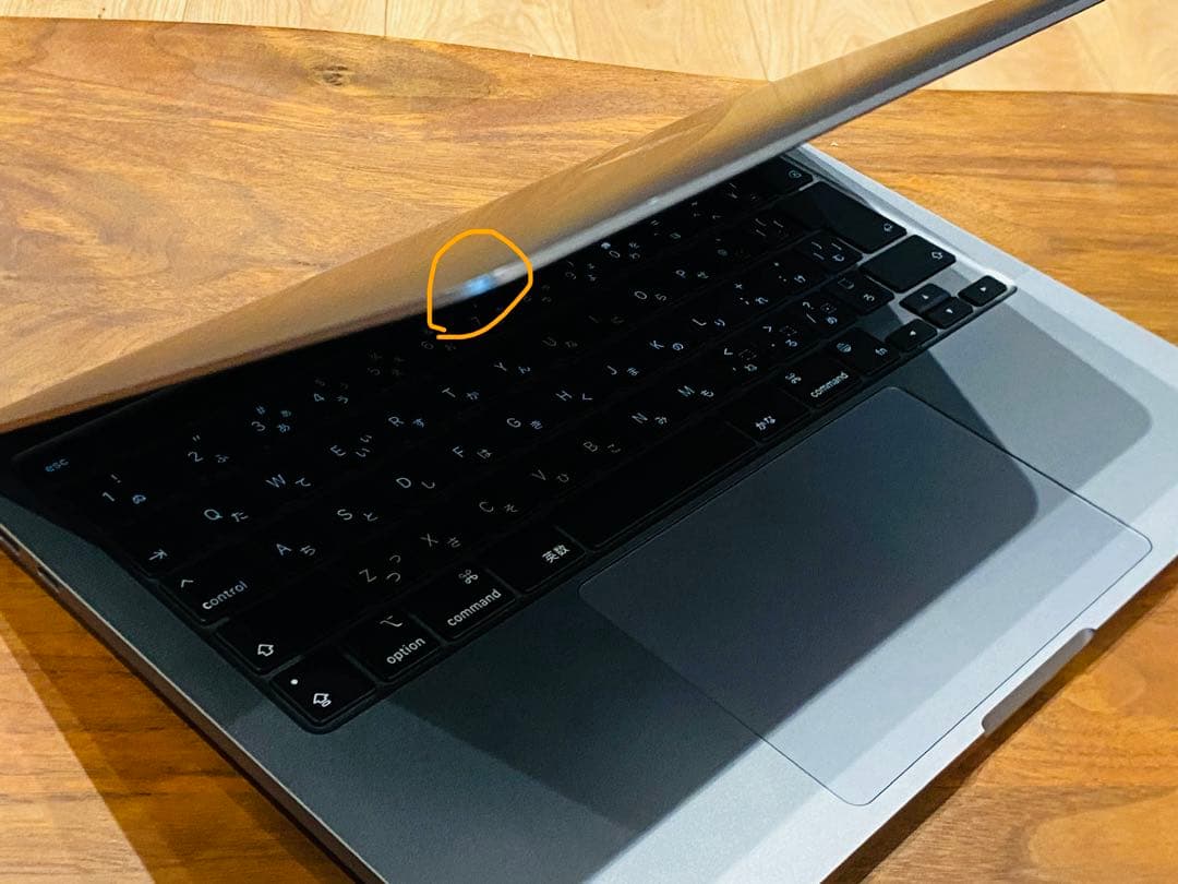 M1 MacBook Pro 13インチ 8GB SSD512GB