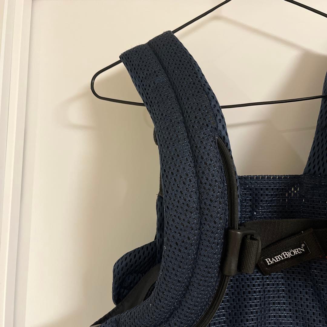 【美品】ベビービョルン ベビーキャリア 抱っこ紐 ハーモニー ネイビー