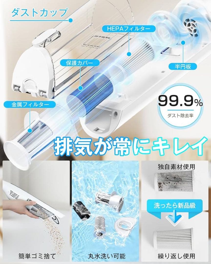 大特価 掃除機 コードレス2025最新型38KPa強力吸引&超軽量0.6kg