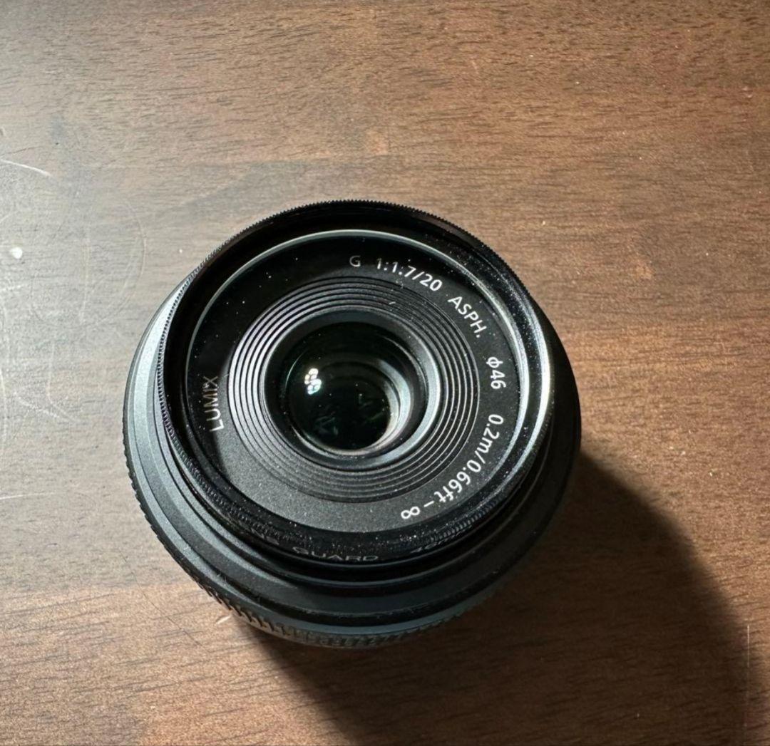 lumix 20mm f1.7 美品