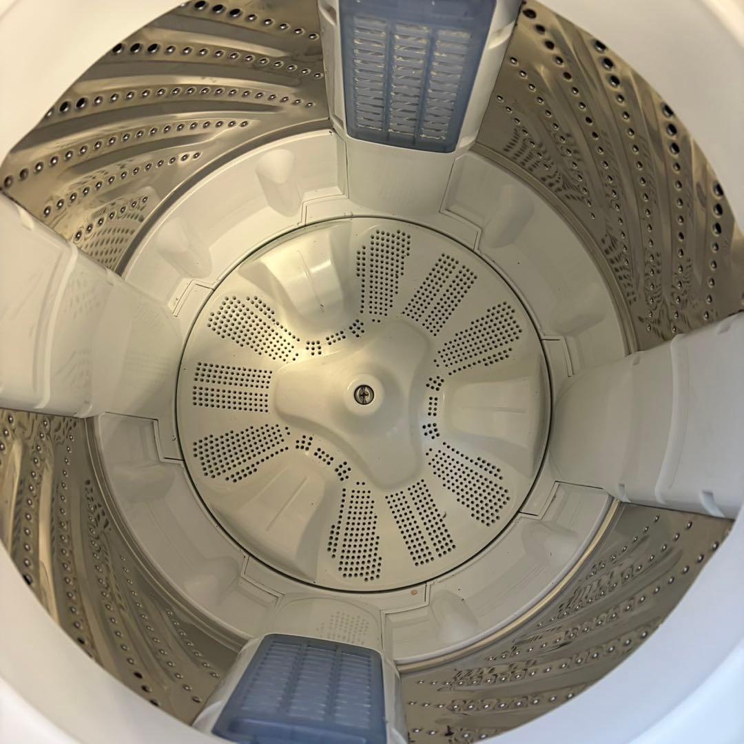 706 半年保証付き　洗濯機　7kg ピンクデザイン　極美品　冷蔵庫も有　小型