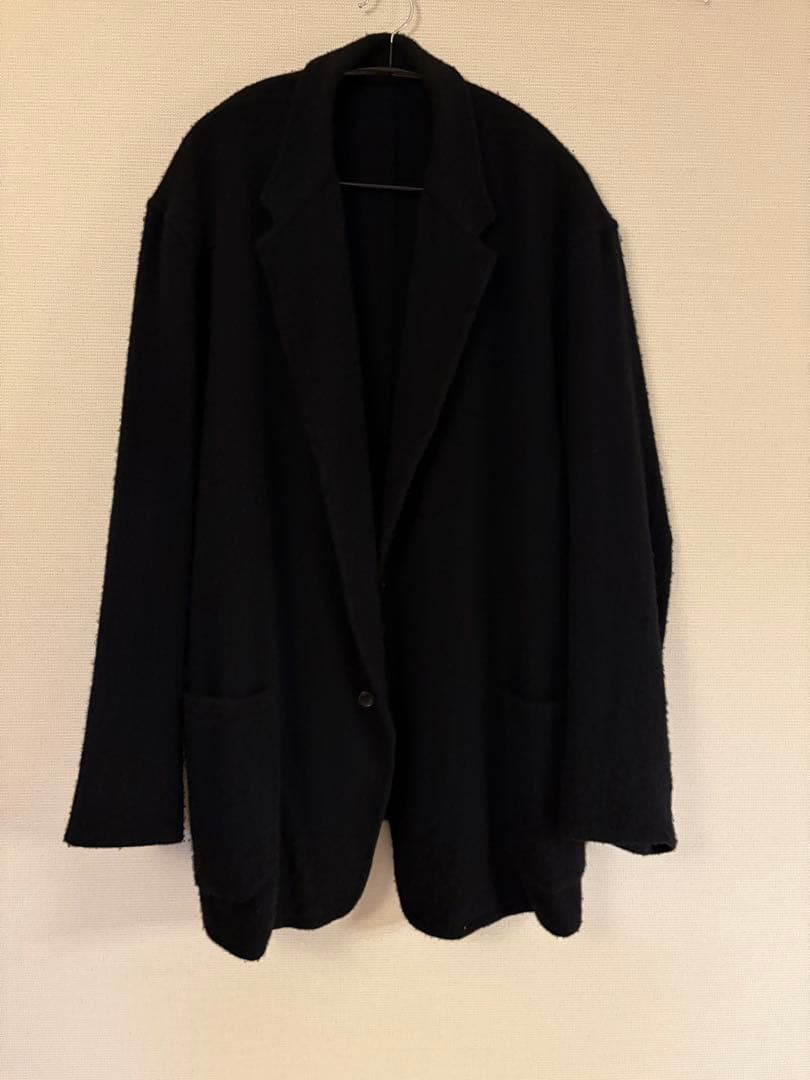 24AW COMOLI 縮絨ウールジャケット サイズ2 ブラック
