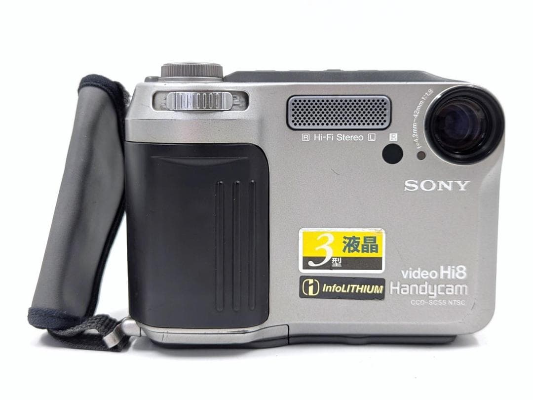 8mmテープのダビングに！ SONY ビデオカメラ CCD-SC55