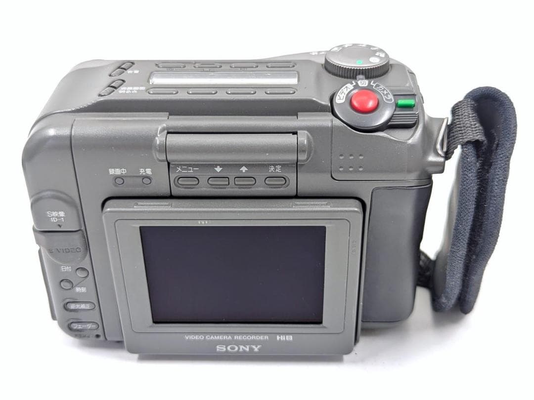 8mmテープのダビングに！ SONY ビデオカメラ CCD-SC55