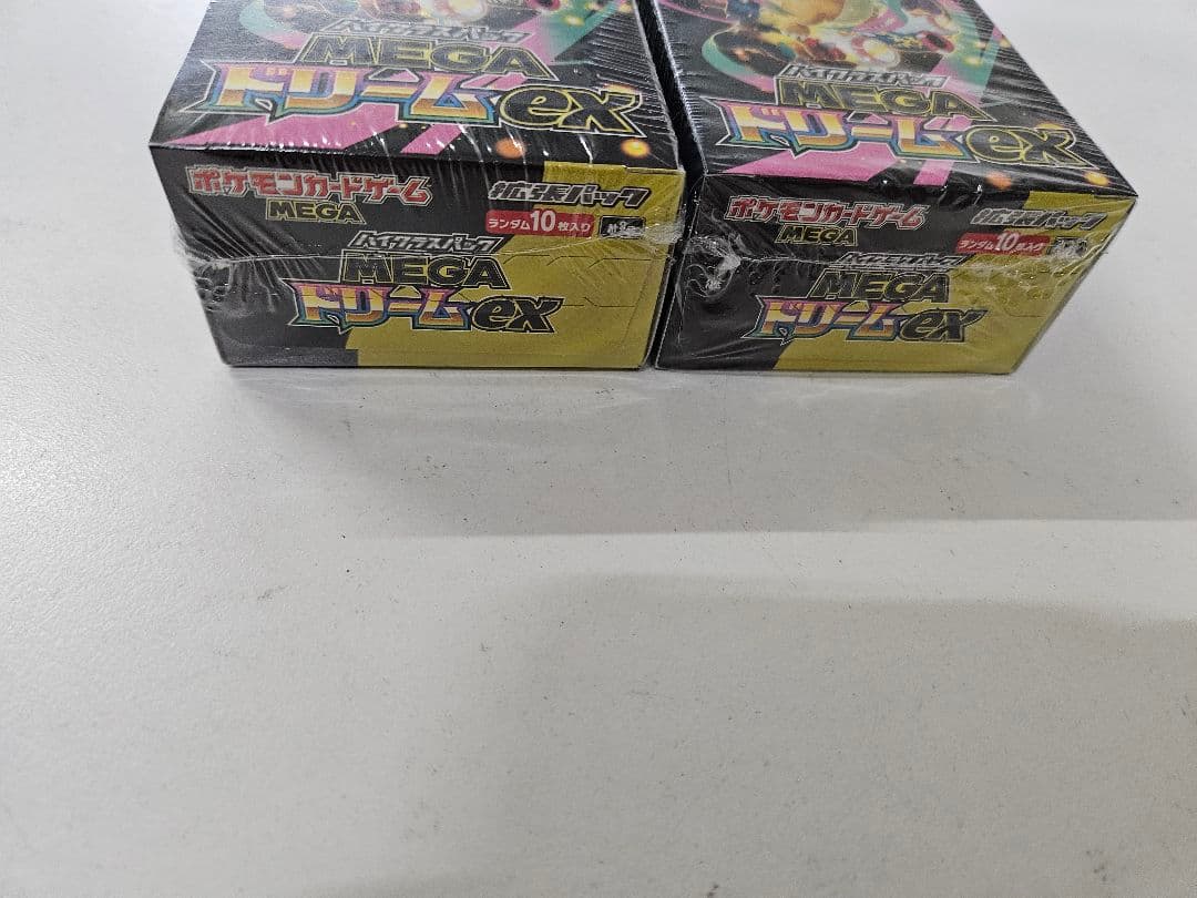ポケモンカード　MEGAドリームex　2箱　シュリンク付き