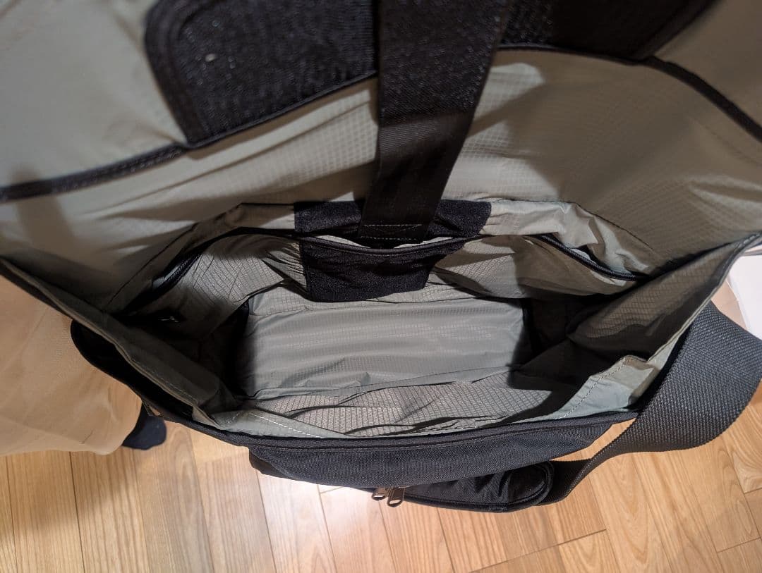 ALPAKA ブラック 7VEN セブンメッセンジャーバッグ