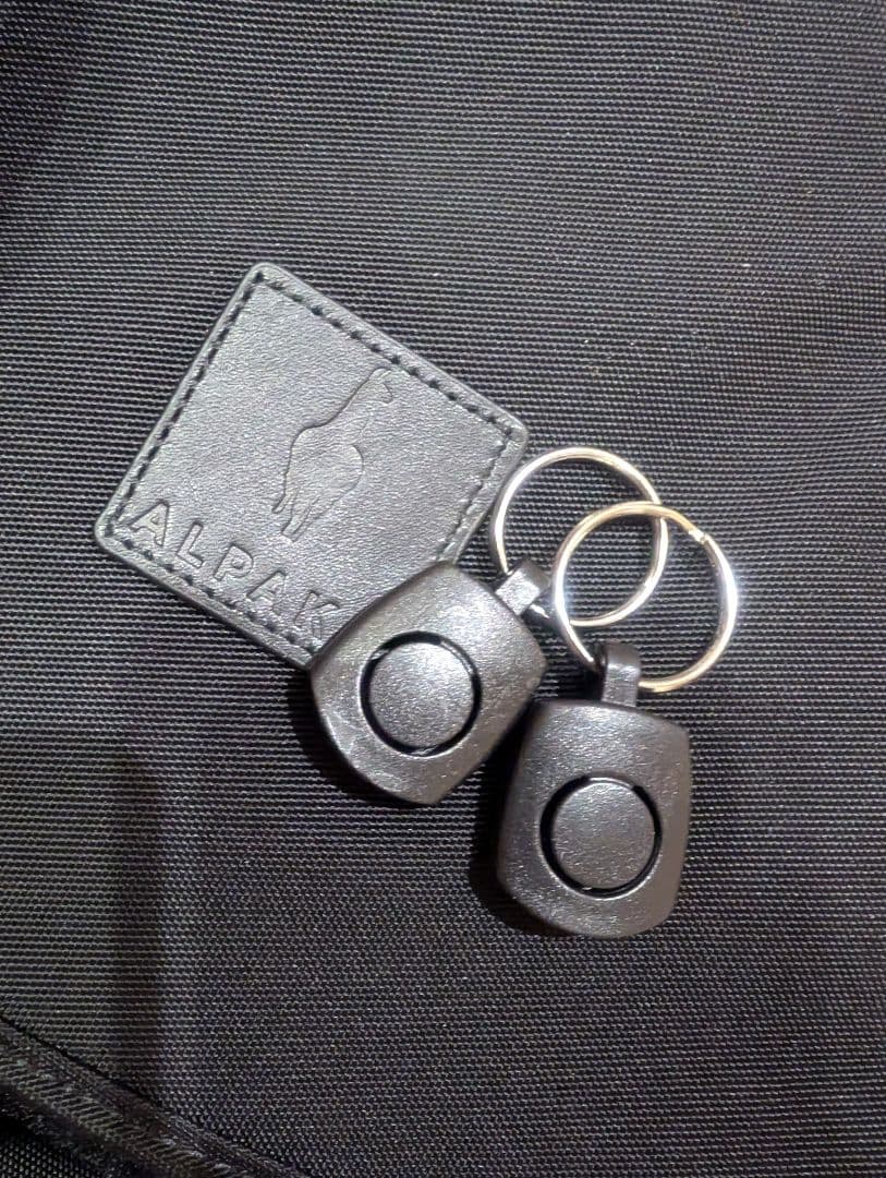 ALPAKA ブラック 7VEN セブンメッセンジャーバッグ