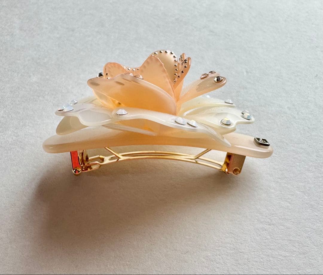 ALEXANDRE DE PARIS アレクサンドル フラワーミニバレッタ バラ