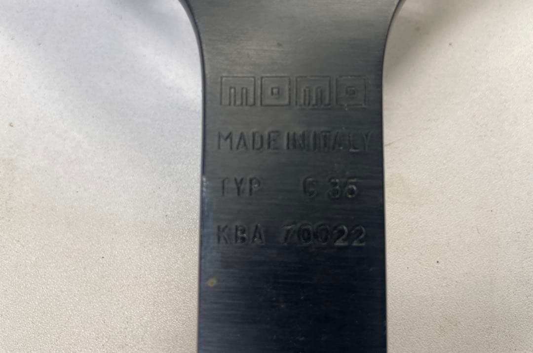 【希少】MOMOモモ 革 ハンドル