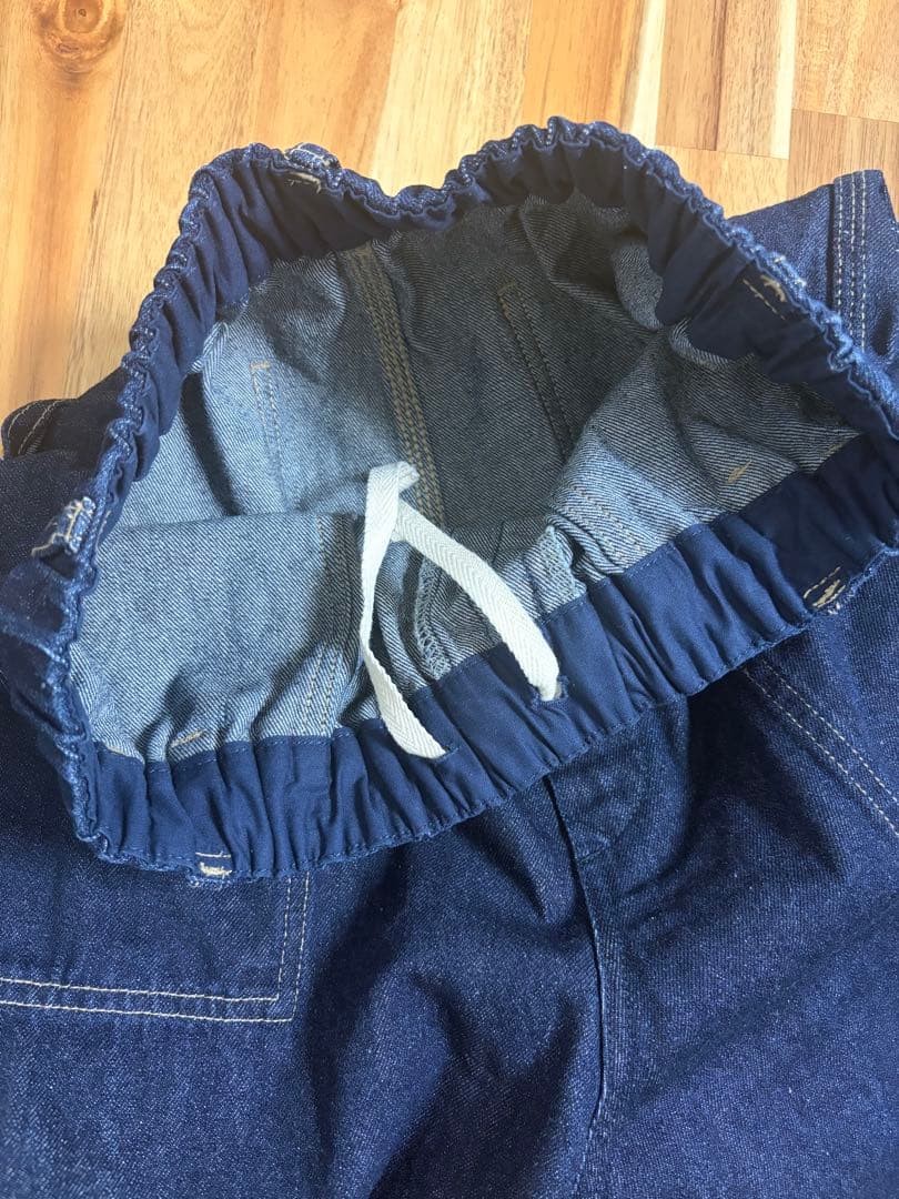 かぐれ　デニムイージーペインターパンツ