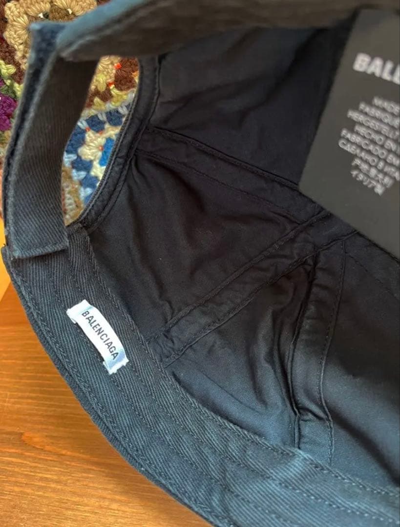 BALENCIAGAバレンシアガCREWロゴキャップ