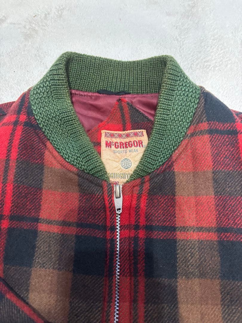 最終値下げ　60s McGregor MIDNITE SUN チェックジャケット