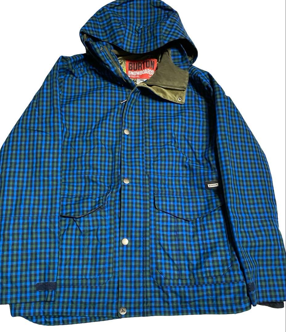 BURTON スキー スノボ ウェア 上下 セットアップ　チェック　Lサイズ
