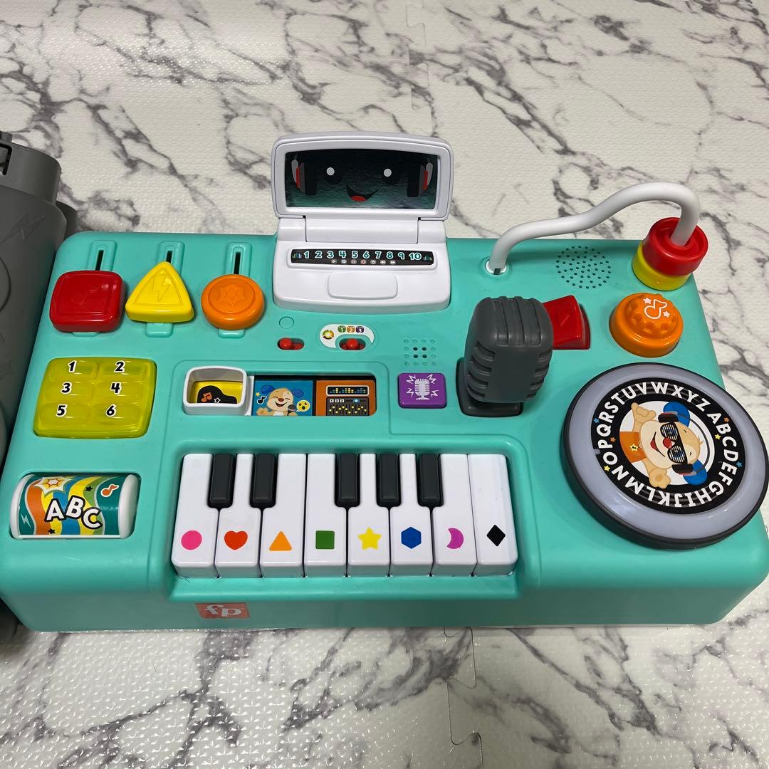 フィッシャープライス DJテーブル＆ピアノ 美品