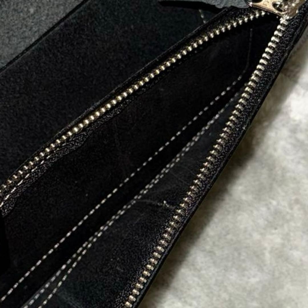⭐️新品未使用⭐️　KC’s　ケーシーズ　長財布　二つ折り　ブラック　レザー