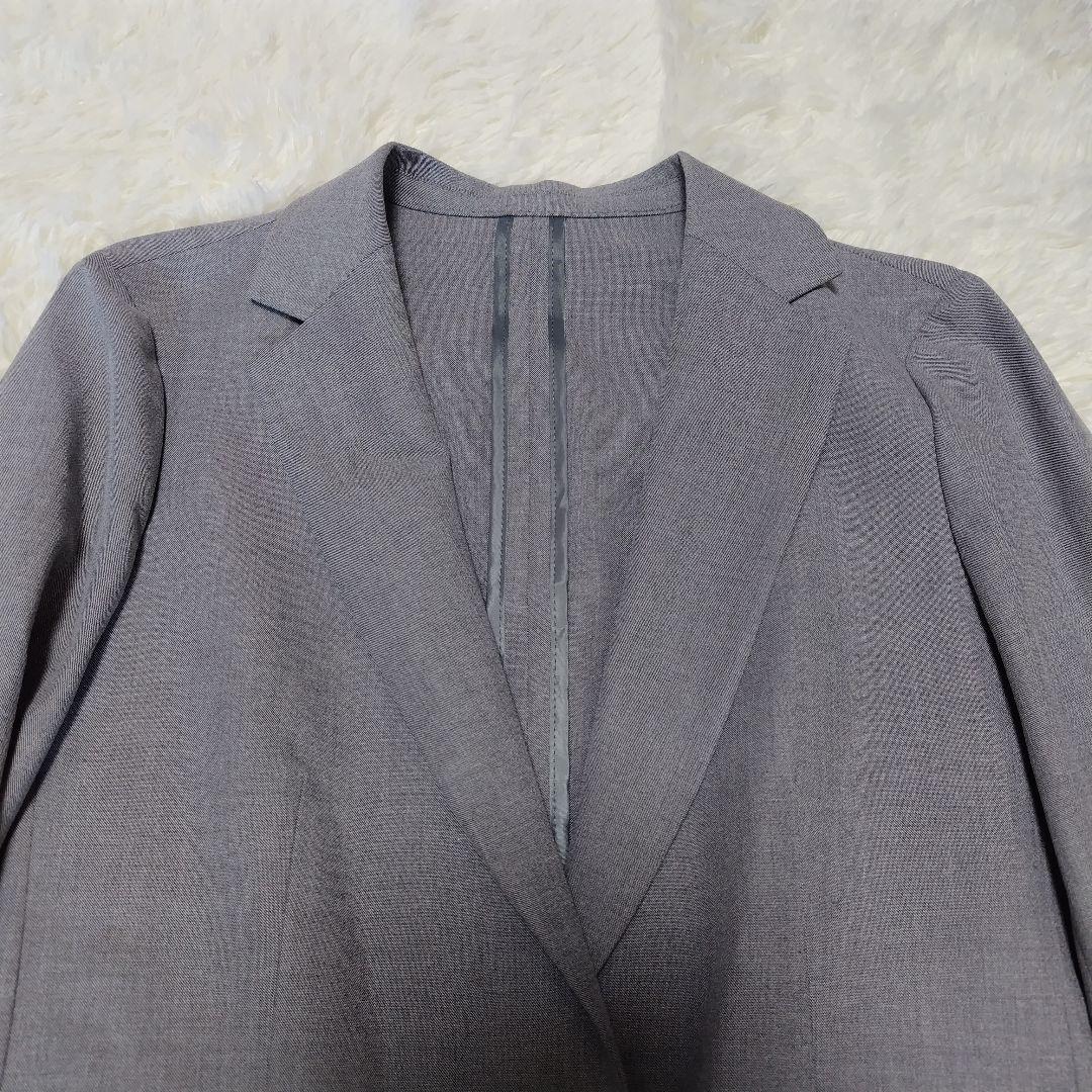 【新品】LES MUES ビジネススーツ グレー ウォッシャブル 9号