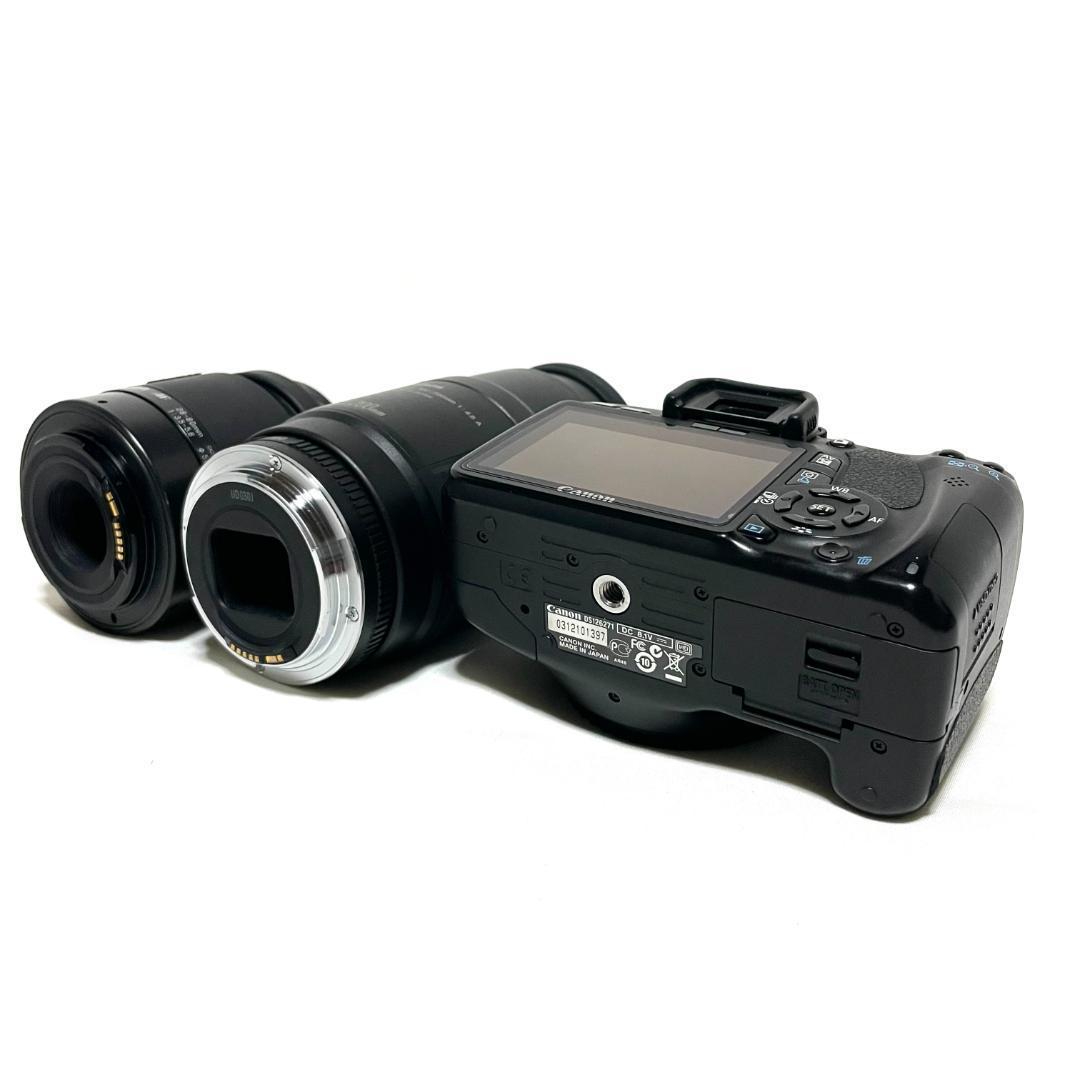 旅行から日常まで❣️ Canon EOS Kiss X4 ダブルレンズセット