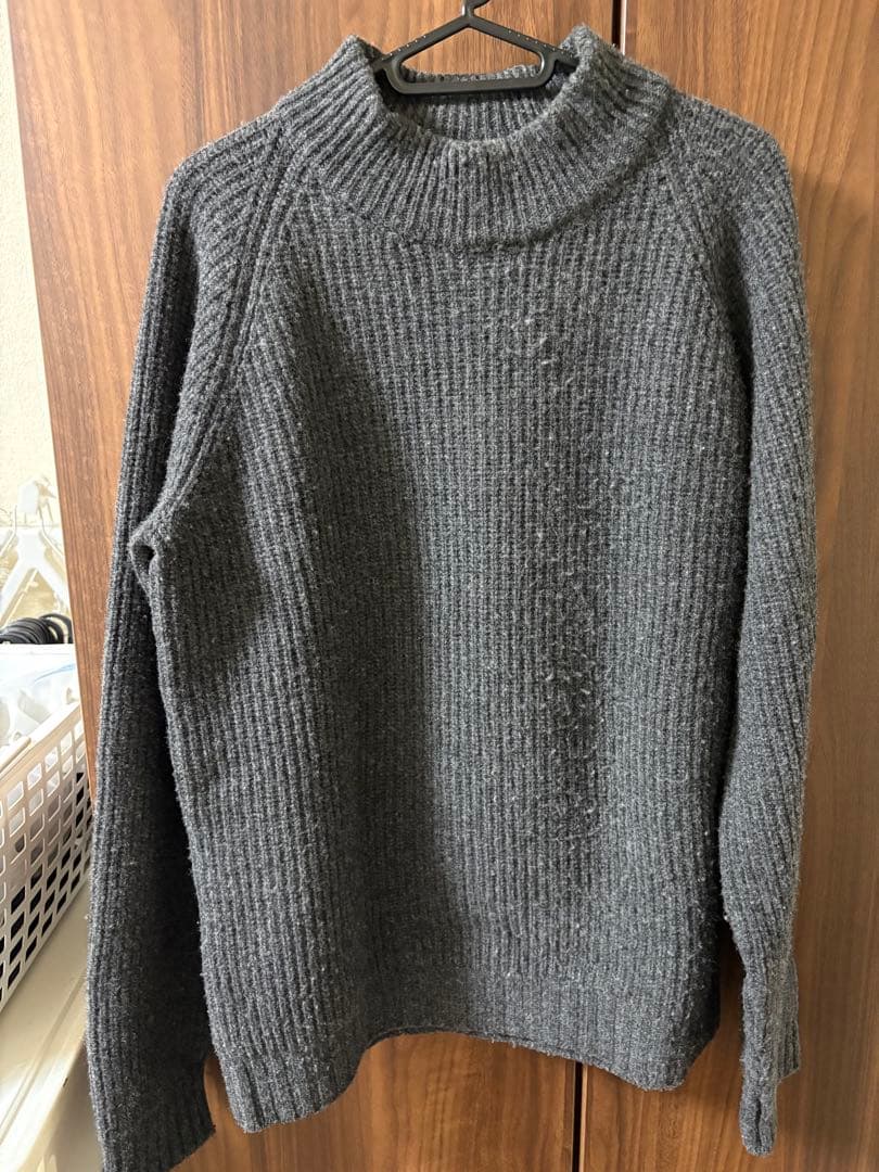 visvim ヴィズヴィム　ニット　セーター　グレー