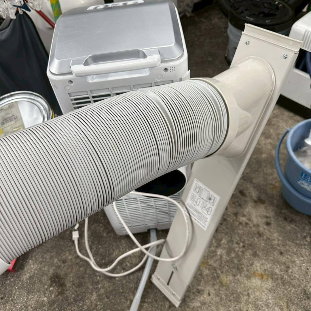 【美品】ポータブルエアコン KEP252R 工事不要 移動式冷風機