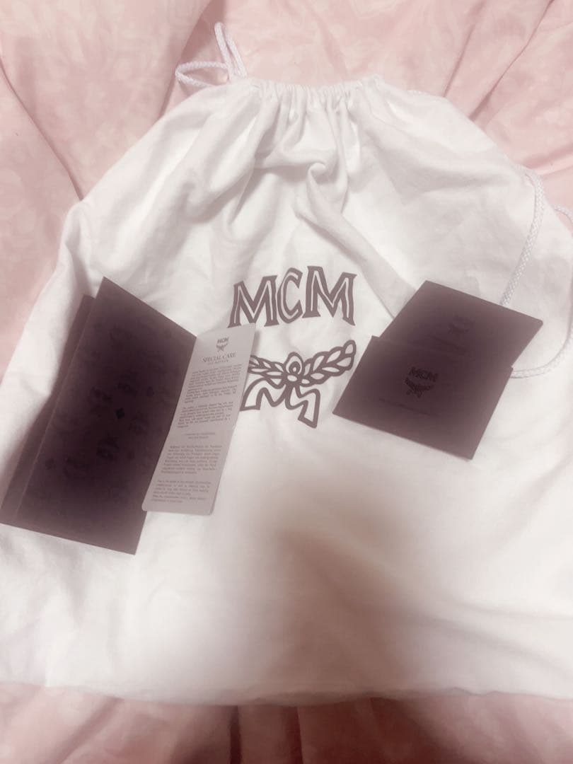 mcmパウダーピンクリュック バックパック Sサイズ