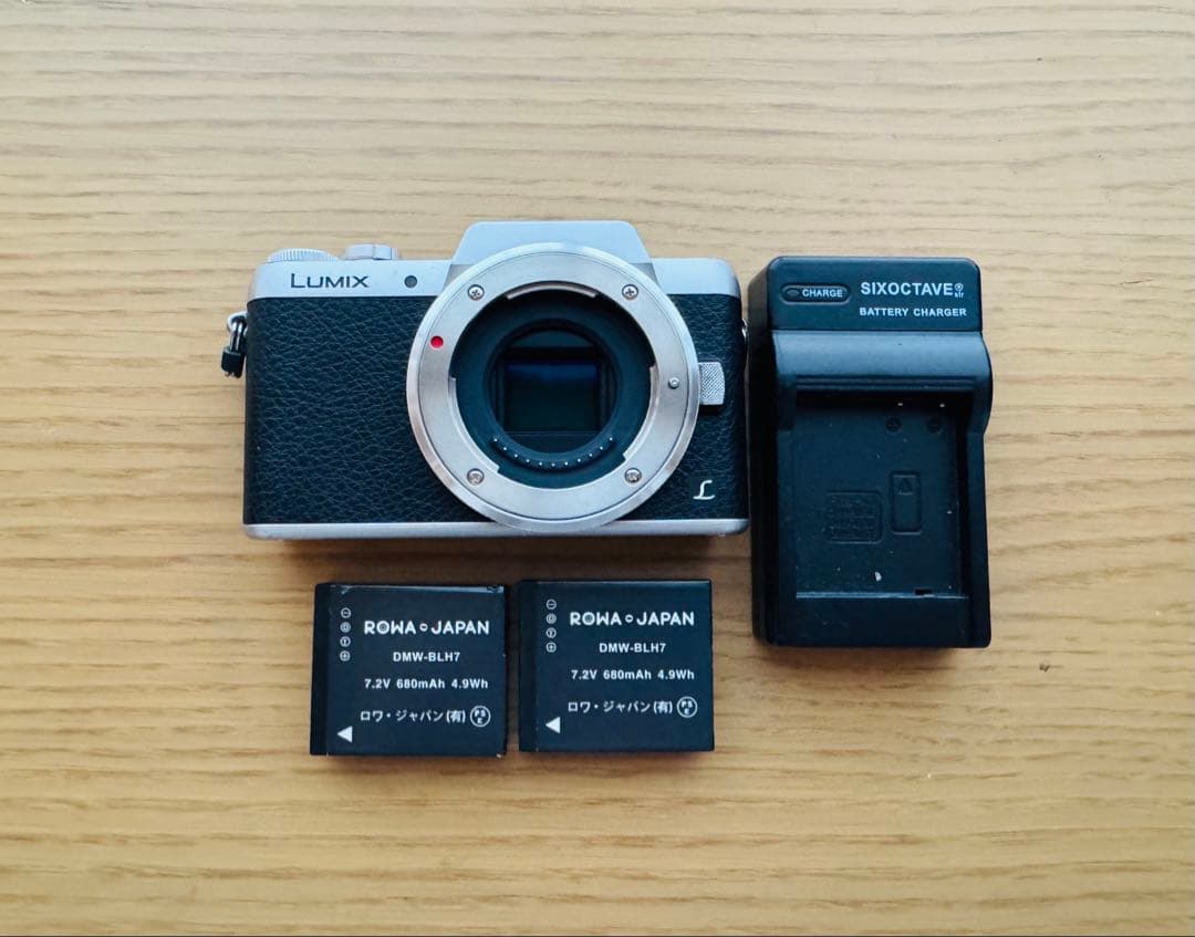 【ジャンク品】Panasonic LUMIX DMC-GF7 ブラック