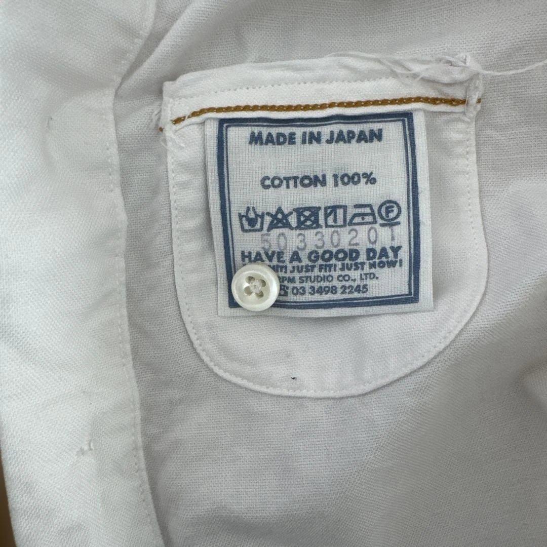 45r スーピマオックスの908オーシャンボタンダウンシャツ