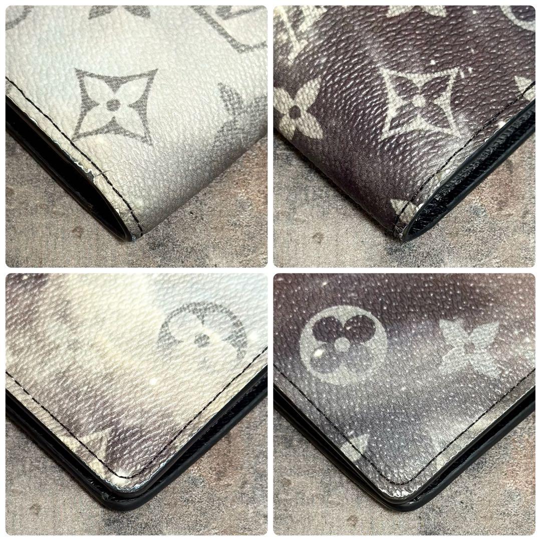 入手困難 限定品⭐️ルイヴィトン ギャラクシー ポルトフォイユ ブラザ 黒 長財布