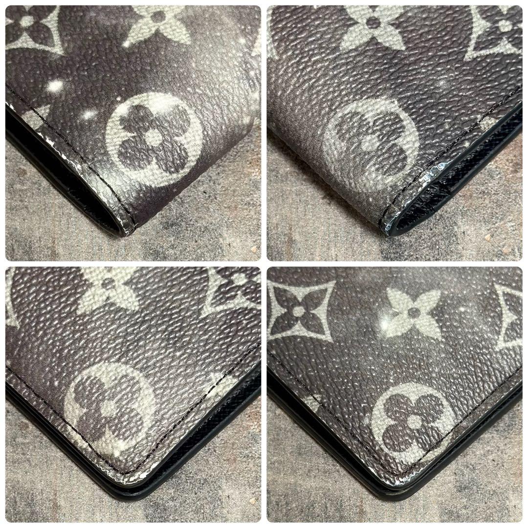 入手困難 限定品⭐️ルイヴィトン ギャラクシー ポルトフォイユ ブラザ 黒 長財布