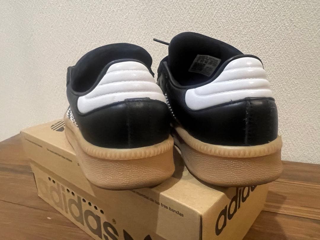 adidas サンバ SAMBA XLG ブラック/ホワイト　22cm
