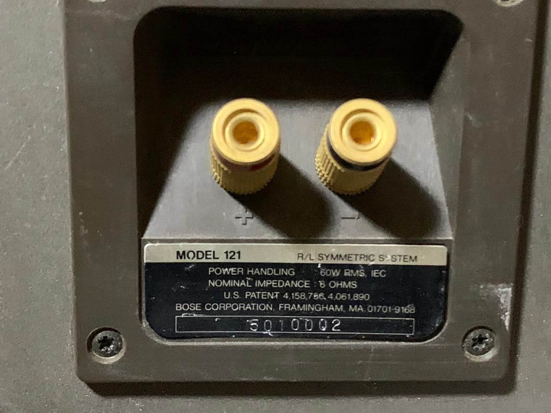 h*0様 Bose 121 ボーズスピーカーシステム 連番ペア　キレイ