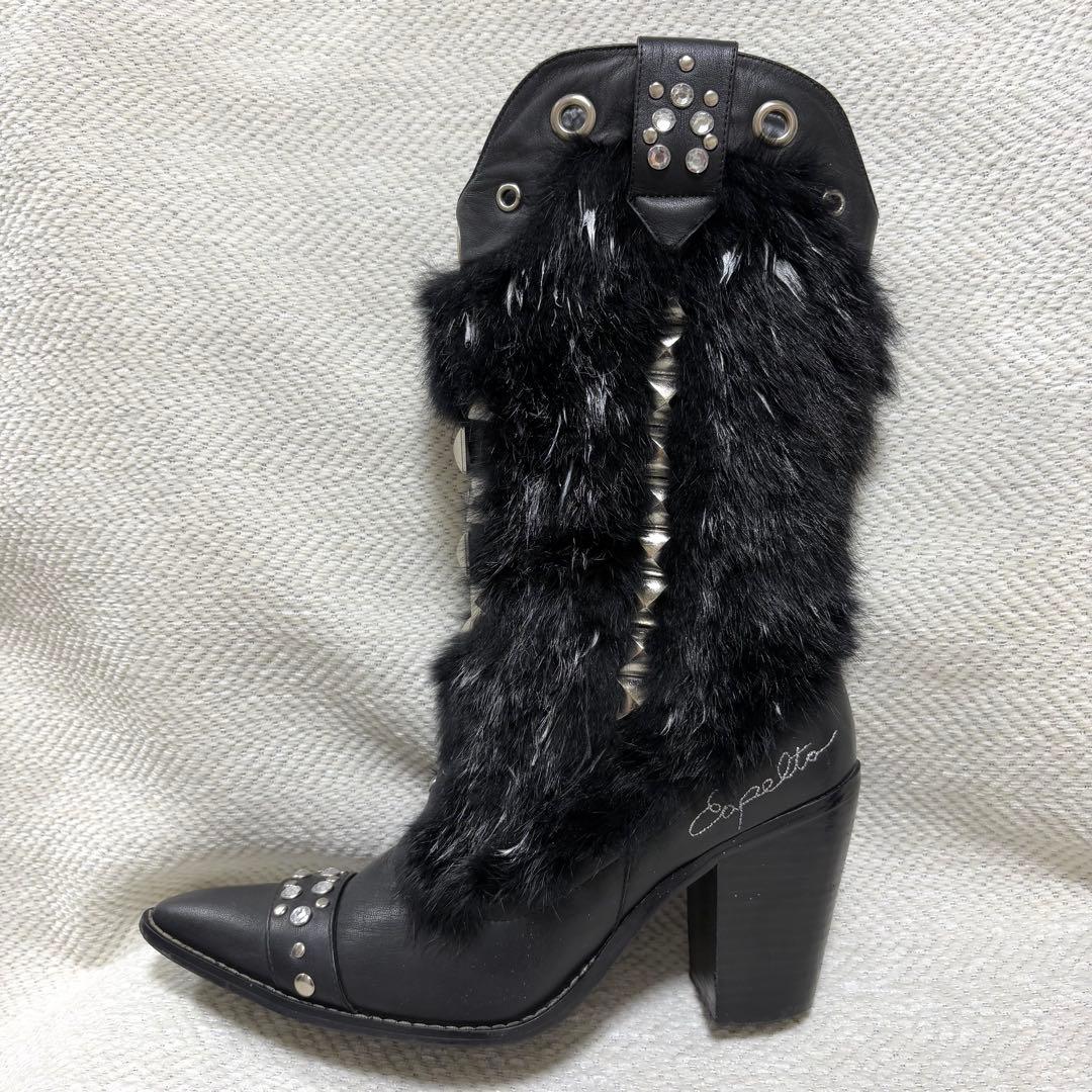 希少 CAPELTA ROCK STAR Y2K Cowboy Boots 37