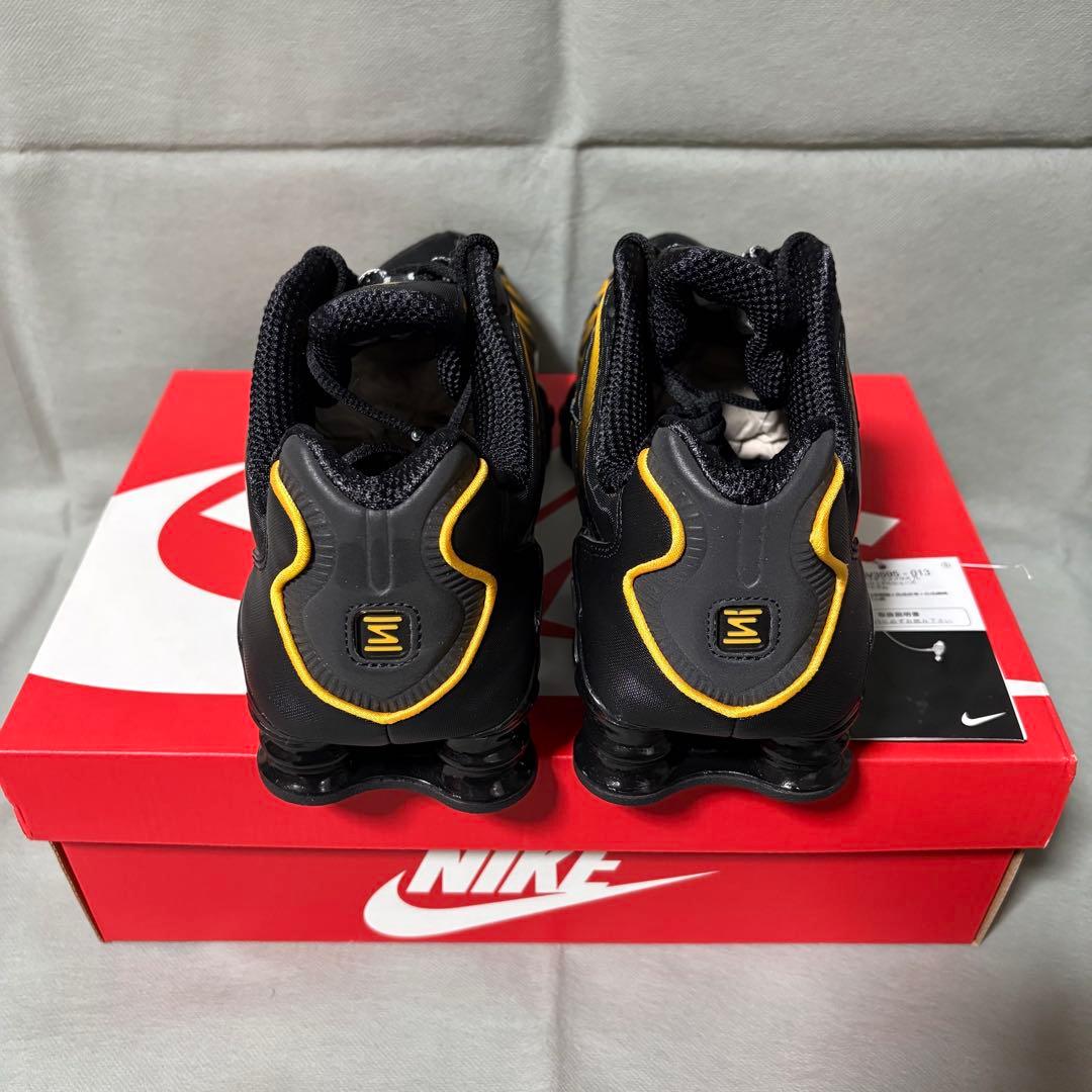 ナイキ　ショックス　TL ブラック　ゴールド　黒　金　イエロー　黄　28.5