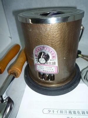 タキイ　和裁電化鏝　和裁コテ　和裁こて　タキイ製　鏝２本付