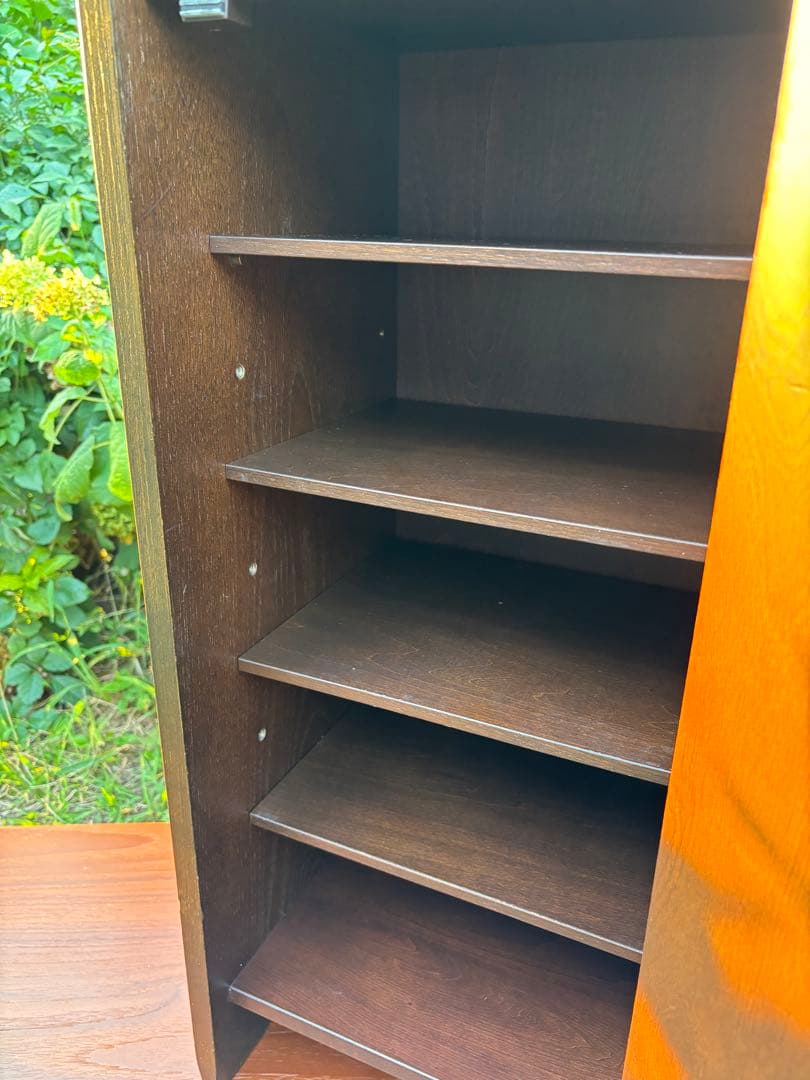 希少　karimoku カリモク　電話台　花台　飾り棚　平成レトロ　彫刻