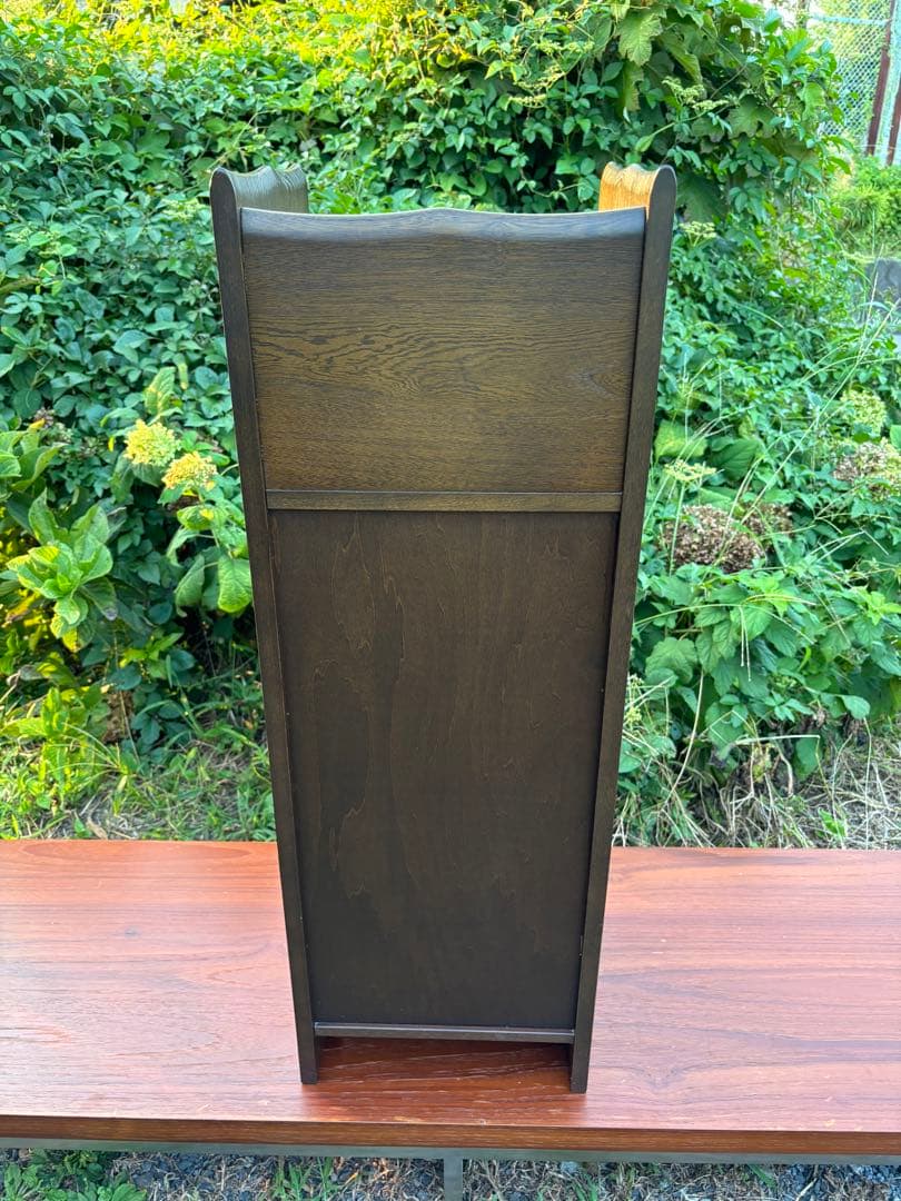 希少　karimoku カリモク　電話台　花台　飾り棚　平成レトロ　彫刻