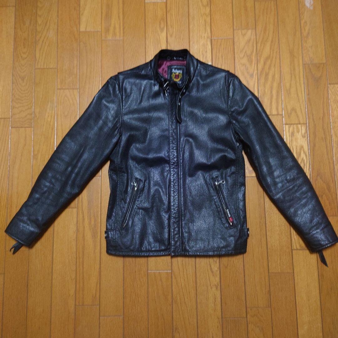 ショット Schott シングルライダースジャケット ゴートスキン