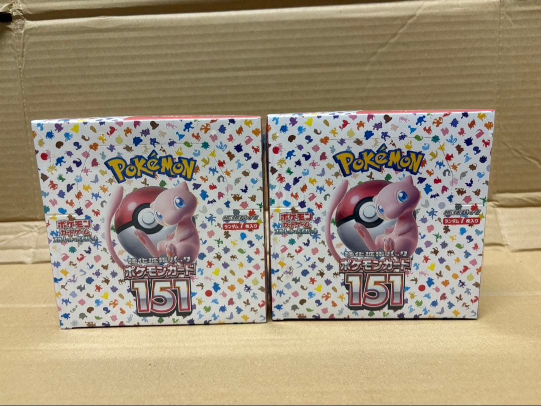 ポケモンカード151 BOX シュリンクあり