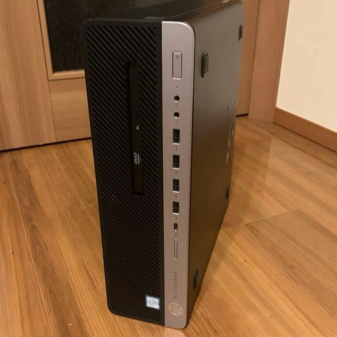 ミニPC HP EliteDesk 800 G3 SFF 8GB 500GB i7