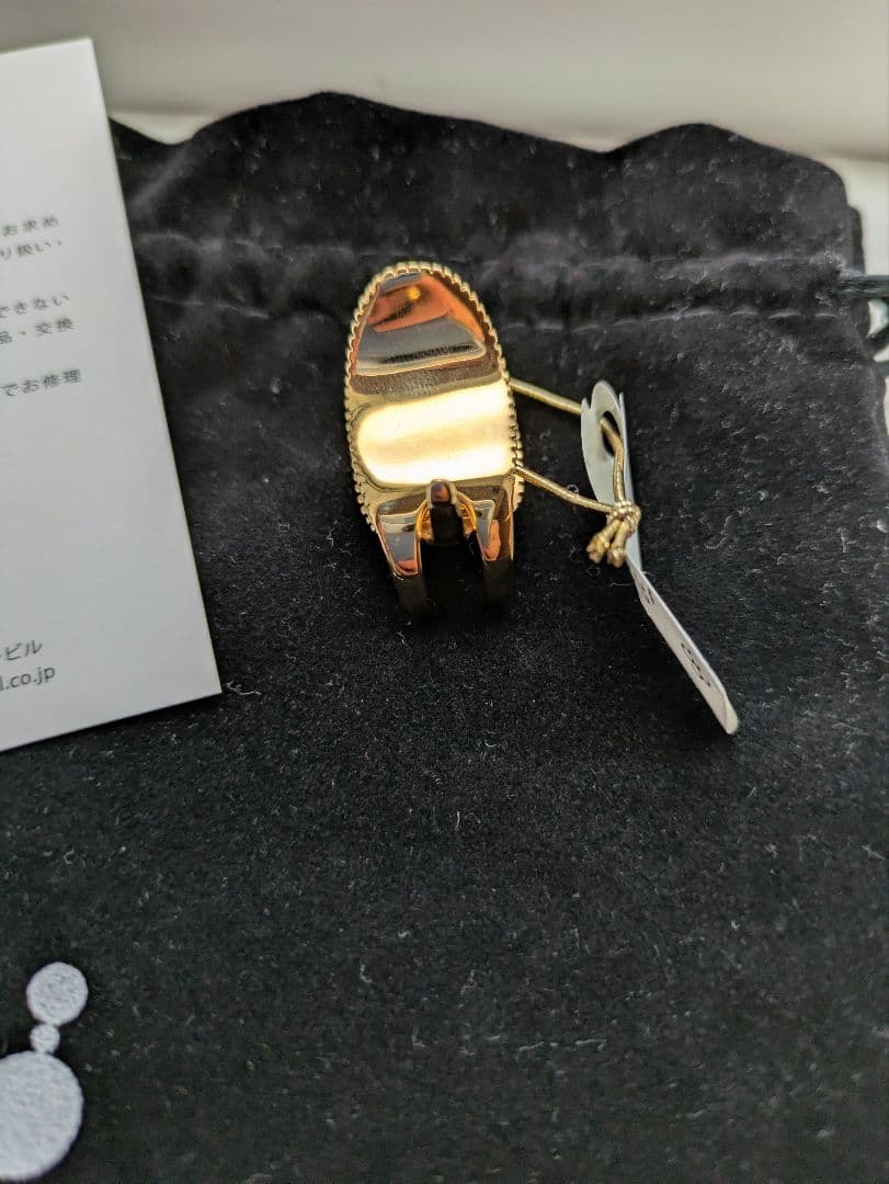 未使用＆匿名配送　THBT メタルペブルジョークリップ　ゴールド