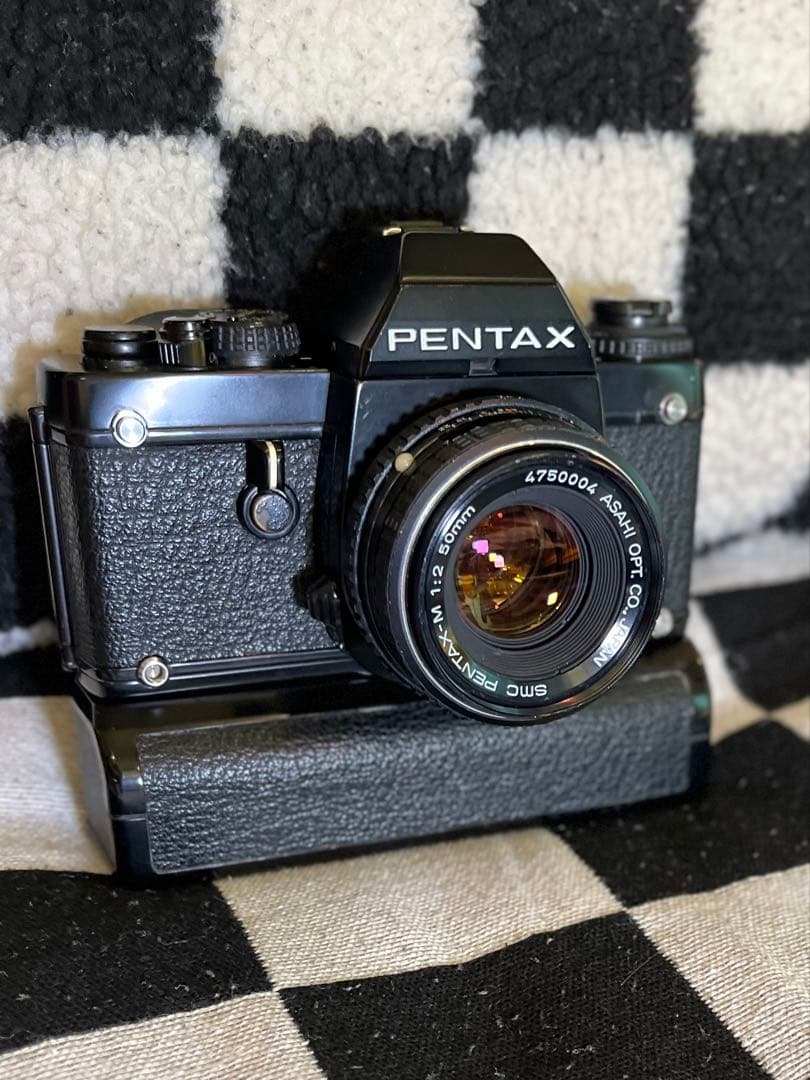 PENTAX LX 50mm f2.0レンズ、モーターワインダーつき