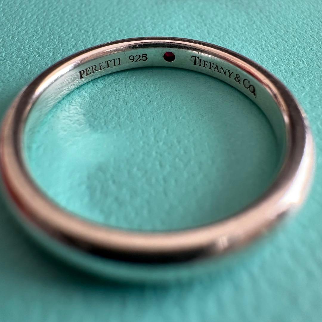 ティファニー PERETTI ペレッティリング ルビー 11号 シルバー