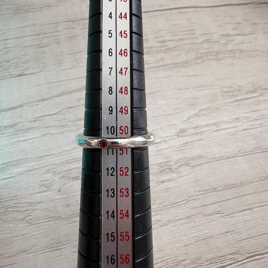 ティファニー PERETTI ペレッティリング ルビー 11号 シルバー