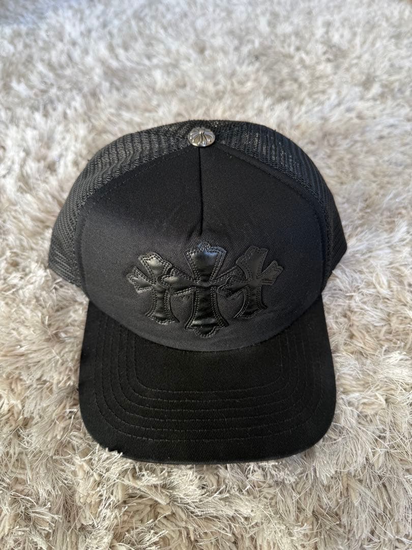 クロムハーツ Chrome Hearts トラッカーキャップ ブラック