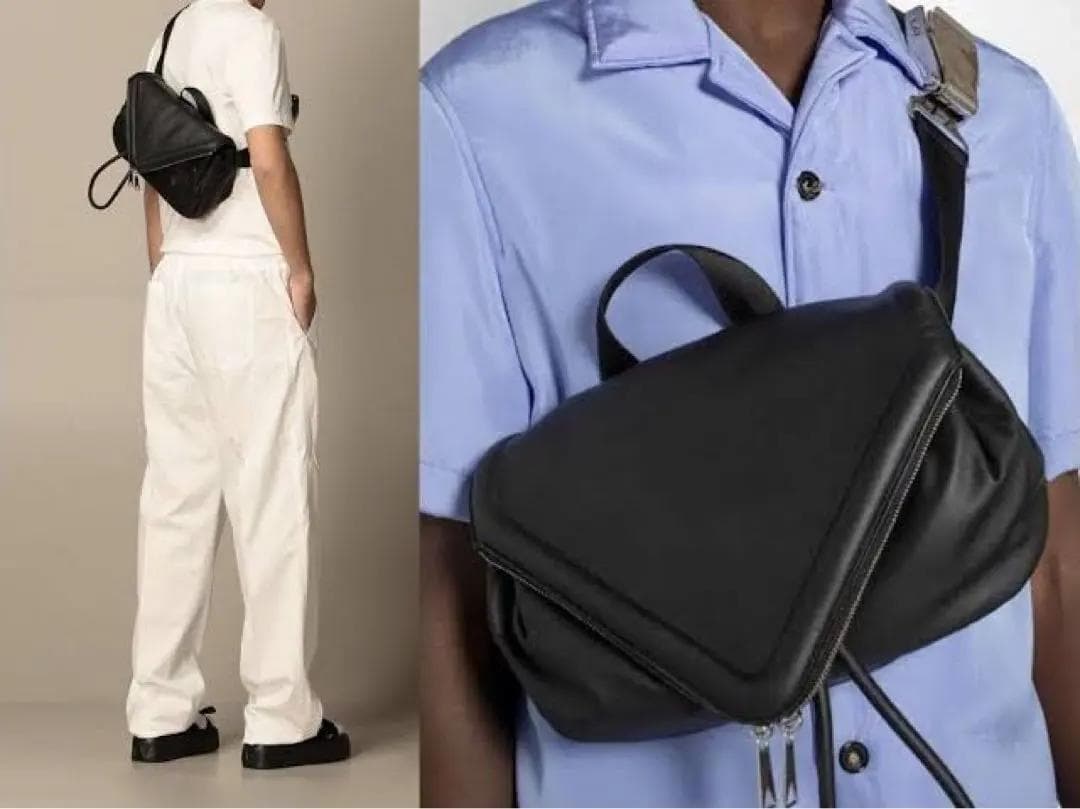 ボッテガヴェネタ ビーク ベルトバッグ ボディバッグウエストバッグ グレー