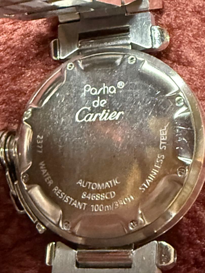 土日一万円値引き！ カルティエ Cartier パシャC シルバー
