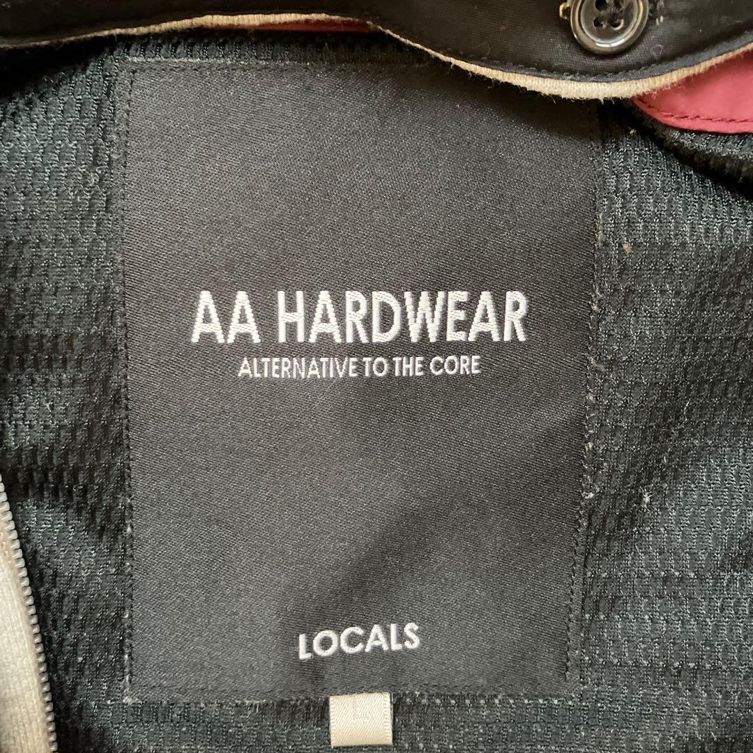 AA HARDWEAR バーガンディ フード付きジャケット L