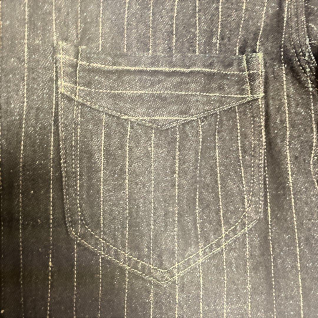 デラックスウエア　インディゴネルシャツ　レアモデル